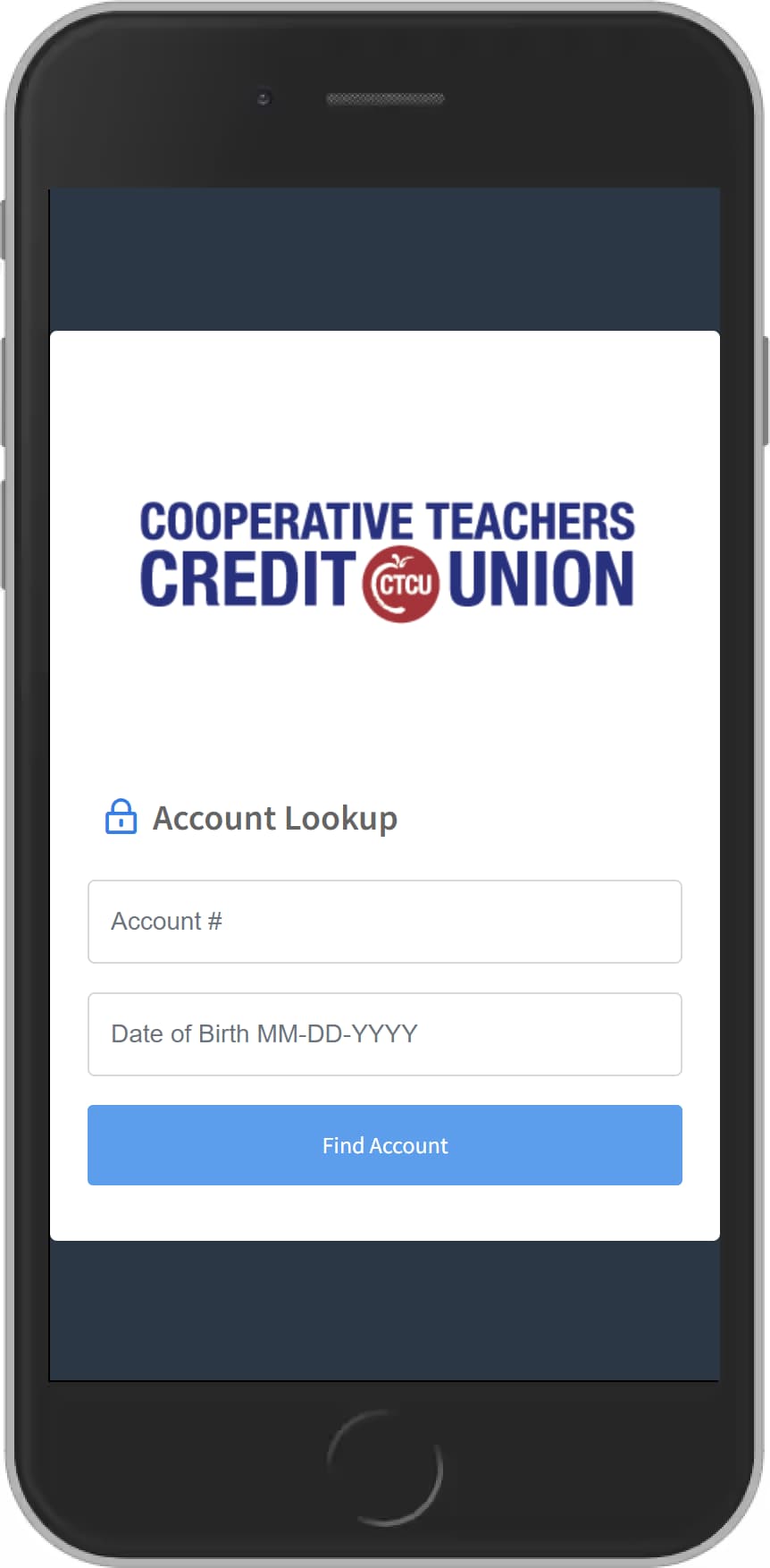 Making a Loan Payment is now easier than ever with CTCU, Lookup your account