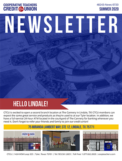 CTCU's Summer 2020 Newsletter