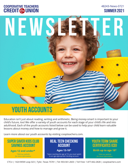 CTCU's Summer 2021 Newsletter