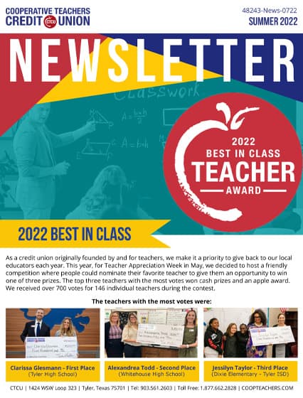 CTCU's Summer 2022 Newsletter